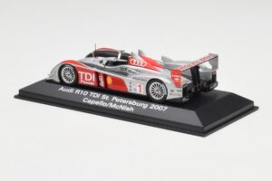 Audi R10 TDI #1 R. Capello / A. McNish / T. Kristensen 24 Hours of Le Mans 2007 Minichamps 1:43 5020700243 Μέταλλο - εικόνα 3 από 4