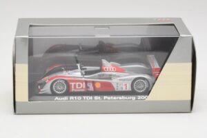 Audi R10 TDI #1 R. Capello / A. McNish / T. Kristensen 24 Hours of Le Mans 2007 Minichamps 1:43 5020700243 Μέταλλο - εικόνα 4 από 4