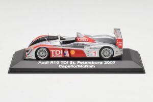 Audi R10 TDI #1 R. Capello / A. McNish / T. Kristensen 24 Hours of Le Mans 2007 Minichamps 1:43 5020700243 Μέταλλο