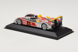 Audi R10 TDI LMP1 #2 R. Capello / T. Kristensen 2007 Minichamps 1:43 400071602 Μέταλλο - εικόνα 3 από 4