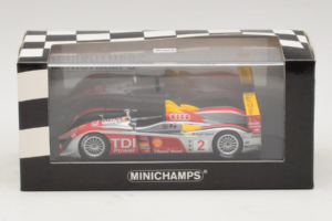 Audi R10 TDI LMP1 #2 R. Capello / T. Kristensen 2007 Minichamps 1:43 400071602 Μέταλλο - εικόνα 4 από 4