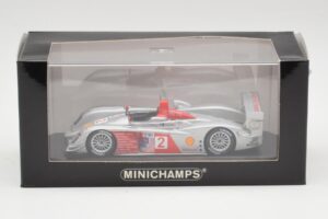 Audi R10 TDI #2 R. Capello / A. McNish Minichamps 1:43 AUDI002 Μέταλλο - εικόνα 4 από 4