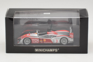 Audi R10 TDI LMP1 #3 L. Luhr / A. Premat 2008 Minichamps 1:43 400089803 Μέταλλο - εικόνα 4 από 4