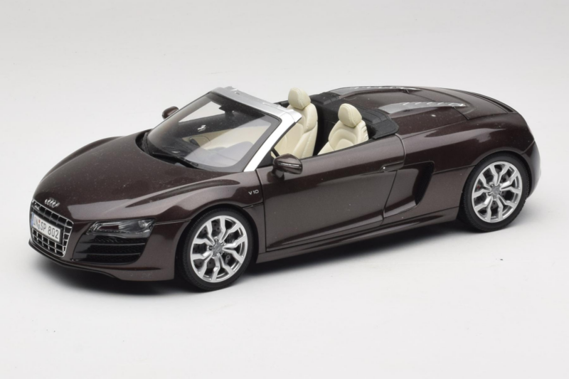 Audi R8 5.2 Spyder Teak Brown Kyosho 1:18 5010918525 Μέταλλο