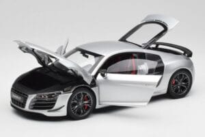 Audi R8 GT Type 42 Ice Ασημί Metallic Kyosho 1:18 09218IS Μέταλλο - εικόνα 2 από 8