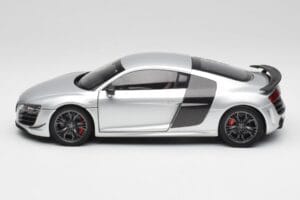 Audi R8 GT Type 42 Ice Ασημί Metallic Kyosho 1:18 09218IS Μέταλλο - εικόνα 4 από 8