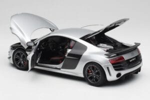Audi R8 GT Type 42 Ice Ασημί Metallic Kyosho 1:18 09218IS Μέταλλο - εικόνα 5 από 8