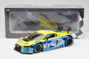 Audi R8 LMS #16 Twin Busch R. Rast / K. Busch 24h Nurburgring 2016 Minichamps 1:18 155161116 Μέταλλο - εικόνα 6 από 6