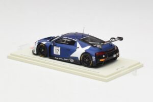 Audi R8 LMS GT3 #17 WRT M. Leonard / D. van der Linde / A. Riberas California 8 Hours 2018 Spark 1:43 US084 Ρητίνη - εικόνα 3 από 4