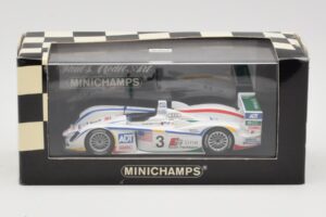 Audi R8 LMP1 #3 J. Lehto / M. Werner / T. Kristensen 24 Hours of Le Mans Winner 2005 Minichamps 1:43 400051303 Μέταλλο - εικόνα 4 από 4