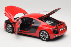 Audi R8 Κόκκινο Kyosho 1:18 09213R Μέταλλο - εικόνα 5 από 8