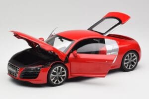 Audi R8 V10 Brilliant Κόκκινο Kyosho 1:18 09216RR Μέταλλο - εικόνα 2 από 8