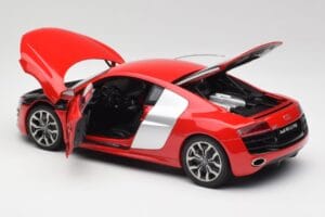 Audi R8 V10 Brilliant Κόκκινο Kyosho 1:18 09216RR Μέταλλο - εικόνα 5 από 8