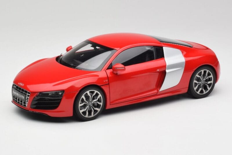 Audi R8 V10 Brilliant Κόκκινο Kyosho 1:18 09216RR Μέταλλο