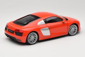 Audi R8 V10 Κόκκινο Welly 1:18 18052W Μέταλλο - εικόνα 3 από 8