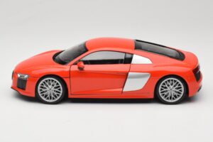 Audi R8 V10 Κόκκινο Welly 1:18 18052W Μέταλλο - εικόνα 4 από 8