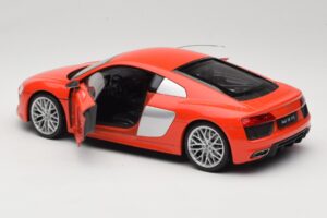 Audi R8 V10 Κόκκινο Welly 1:18 18052W Μέταλλο - εικόνα 5 από 8