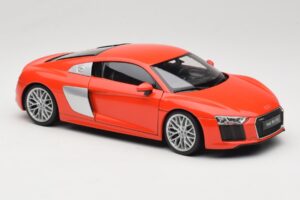 Audi R8 V10 Κόκκινο Welly 1:18 18052W Μέταλλο - εικόνα 6 από 8