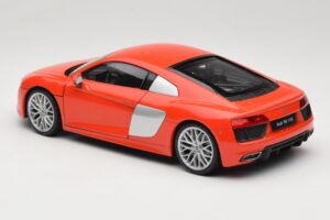 Audi R8 V10 Κόκκινο Welly 1:18 18052W Μέταλλο - εικόνα 7 από 8