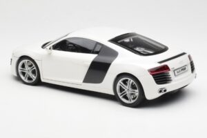 Audi R8 Type 42 Λευκό Kyosho 1:18 09213W Μέταλλο - εικόνα 7 από 8