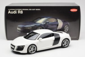 Audi R8 Type 42 Λευκό Kyosho 1:18 09213W Μέταλλο - εικόνα 8 από 8