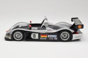 Audi R8R LMP #8 F. Biela / E. Pirro / D. Theys 24 Hours of Le Mans 1999 Maisto 1:18 538881 Μέταλλο - εικόνα 4 από 8