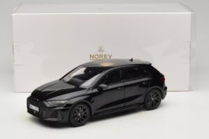 Audi RS3 8Y Sportback Myth Black Norev 1:18 188388 Μέταλλο - εικόνα 8 από 8