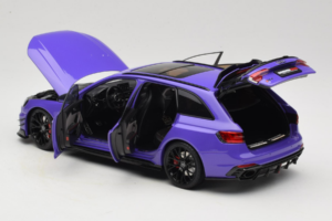 Audi RS4 B9 Avant Darwin Pro Μοβ Kilo Works 1:18 KLW002301 Μέταλλο - εικόνα 5 από 8