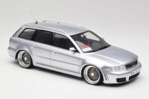 Audi RS4 B5 Avant Ασημί Custom Wheels Otto 1:18 OT521 Ρητίνη - εικόνα 4 από 6