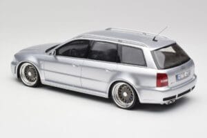 Audi RS4 B5 Avant Ασημί Custom Wheels Otto 1:18 OT521 Ρητίνη - εικόνα 5 από 6