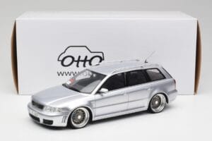 Audi RS4 B5 Avant Ασημί Custom Wheels Otto 1:18 OT521 Ρητίνη - εικόνα 6 από 6