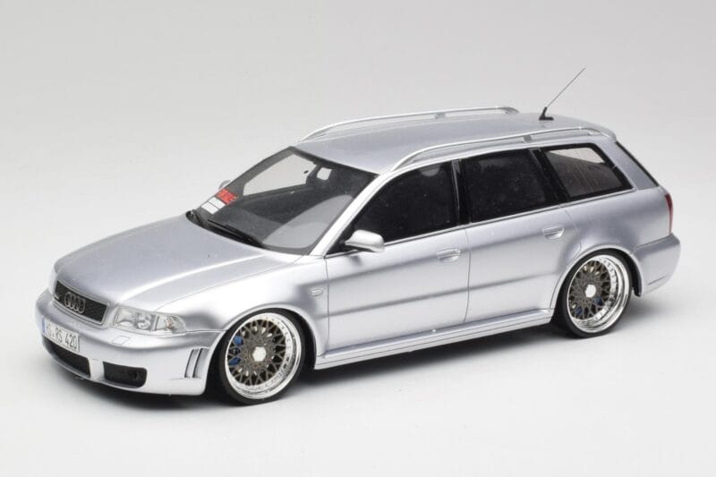 Audi RS4 B5 Avant Ασημί Custom Wheels Otto 1:18 OT521 Ρητίνη