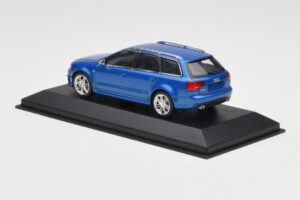 Audi RS4 B7 Avant Blue Metallic Minichamps 1:43 AUDI010 Μέταλλο - εικόνα 3 από 4