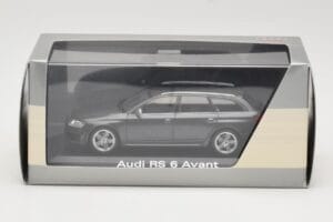 Audi RS6 C5 Avant Daytona Grey Minichamps 1:43 5010710233 Μέταλλο - εικόνα 4 από 4