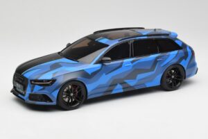 Audi RS6 C7 Avant GMK Μπλε & Μαύρο GT Spirit 1:18 GT799 Ρητίνη