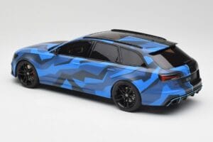 Audi RS6 C7 Avant GMK Μπλε & Μαύρο GT Spirit 1:18 GT799 Ρητίνη - εικόνα 5 από 6