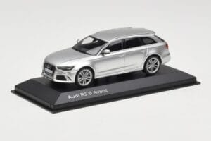 Audi RS6 C7 Avant Prisma Silver Minichamps 1:43 5011216213 Μέταλλο - εικόνα 2 από 4