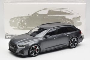 Audi RS6 C8 Avant Matt Grey Minichamps 1:18 155018015 Μέταλλο - εικόνα 6 από 6