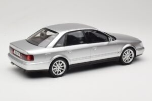 Audi S4 C4 4.2 V8 Crystal Silver Otto 1:18 OT464 Ρητίνη - εικόνα 2 από 6