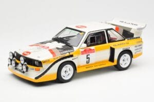 Audi Sport Quattro S1 #5 W. Rohrl / C. Geistdorfer Rally Sanremo Winner 1985 AUTOart 1:18 88503 Σύνθετο