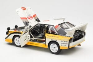 Audi Sport Quattro S1 #5 W. Rohrl / C. Geistdorfer Rally Sanremo Winner 1985 AUTOart 1:18 88503 Σύνθετο - εικόνα 5 από 8