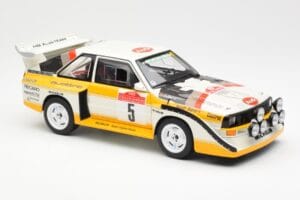 Audi Sport Quattro S1 #5 W. Rohrl / C. Geistdorfer Rally Sanremo Winner 1985 AUTOart 1:18 88503 Σύνθετο - εικόνα 6 από 8