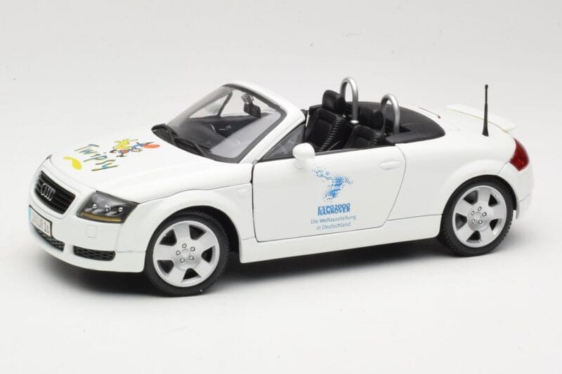 Audi TT 8N Καμπριολέ Λευκό Maisto 1:18 56065 Μέταλλο