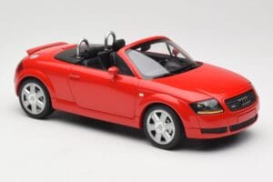Audi TT 8N Roadster Κόκκινο Minichamps 1:18 155017032 Μέταλλο - εικόνα 4 από 6