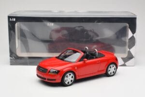 Audi TT 8N Roadster Κόκκινο Minichamps 1:18 155017032 Μέταλλο - εικόνα 6 από 6