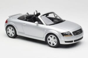 Audi TT 8N Roadster Silver Metallic Minichamps 1:18 155017031 Μέταλλο - εικόνα 4 από 6