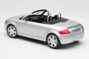 Audi TT 8N Roadster Silver Metallic Minichamps 1:18 155017031 Μέταλλο - εικόνα 5 από 6