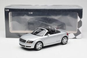 Audi TT 8N Roadster Silver Metallic Minichamps 1:18 155017031 Μέταλλο - εικόνα 6 από 6