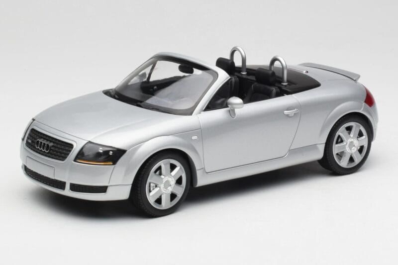 Audi TT 8N Roadster Silver Metallic Minichamps 1:18 155017031 Μέταλλο