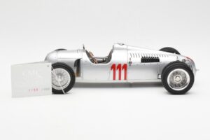 Auto Union Type C #111 H. Stuck Schauinsland Hillclimb Germany 1937 CMC 1:18 M-162 Μέταλλο - εικόνα 3 από 6